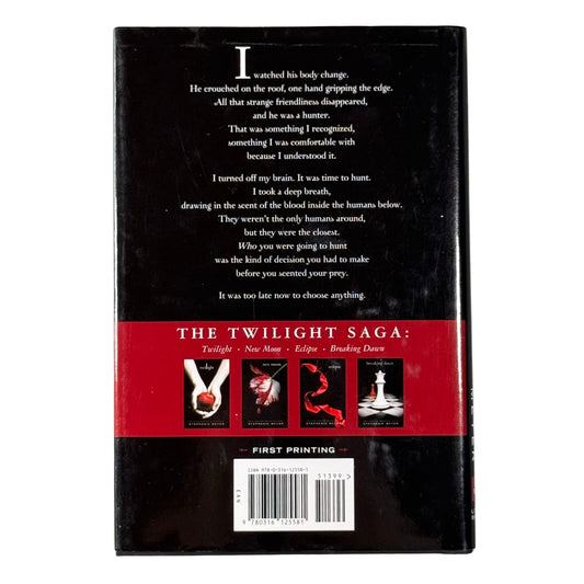 Front cover of The Short Second Life of Bree Tanner hardcover book by Stephenie Meyer.