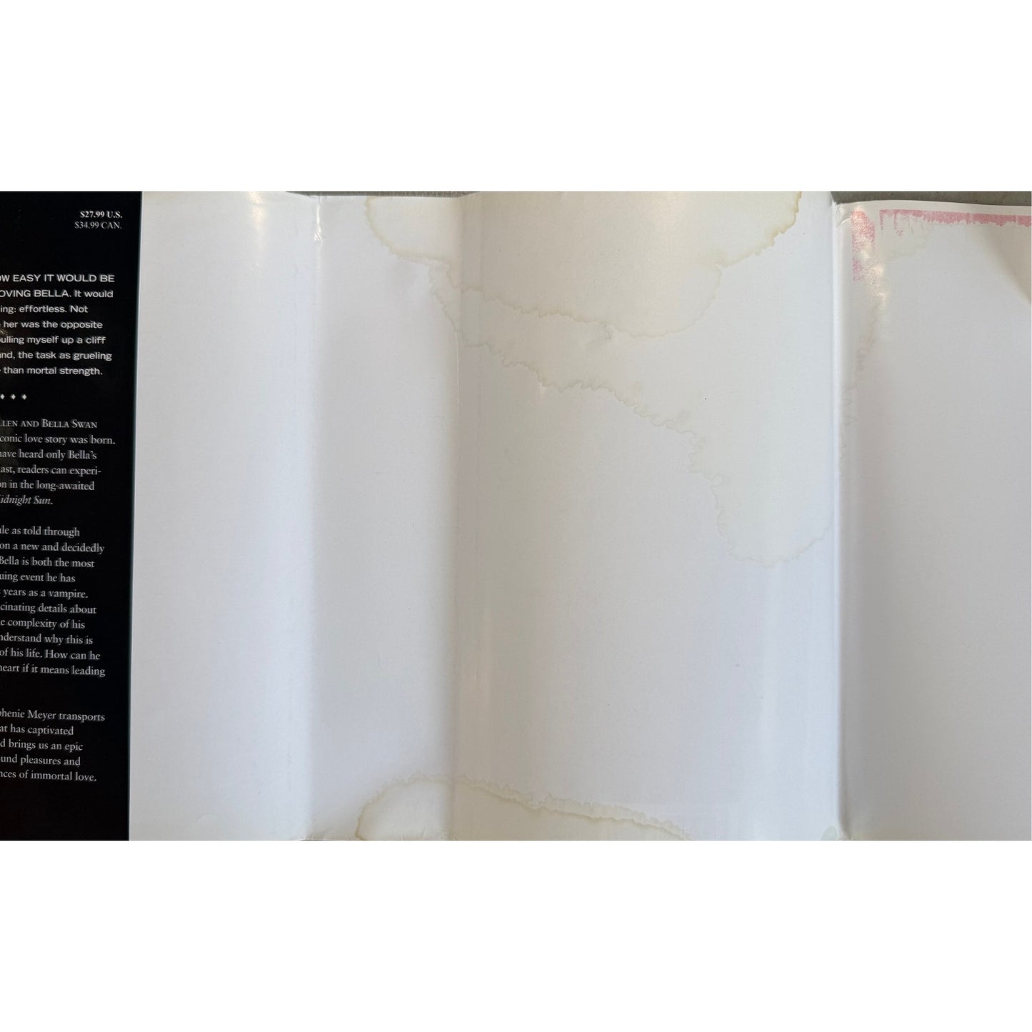 Stephenie Meyer Midnight Sun Hardcover Book | Fantasy Romance