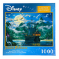 Front of Disney Limited Edition ‘Moonrise Over Pirate’s Cove’ 1000-piece puzzle by James Coleman, showing a detailed moonlit pirate scene in excellent pre-owned condition.