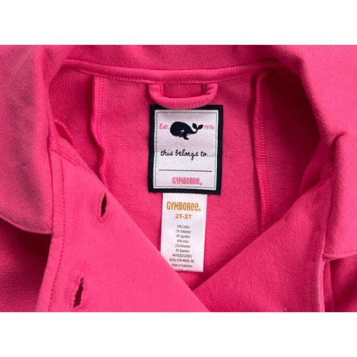 Pre-Owned Gymboree Pink Peacoat Toddler Girls 2T-3T / Our Families