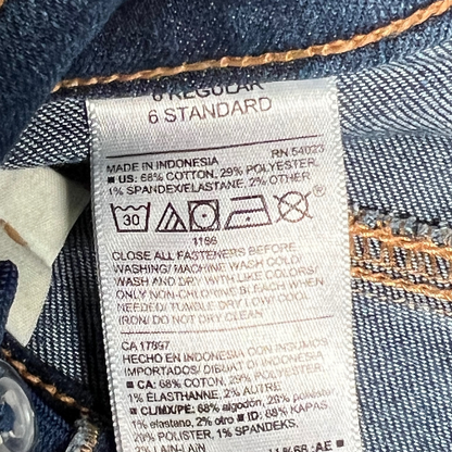 Old Navy Rockstar Jeggings - Little Girls' Size 6 Regular, Dark Wash