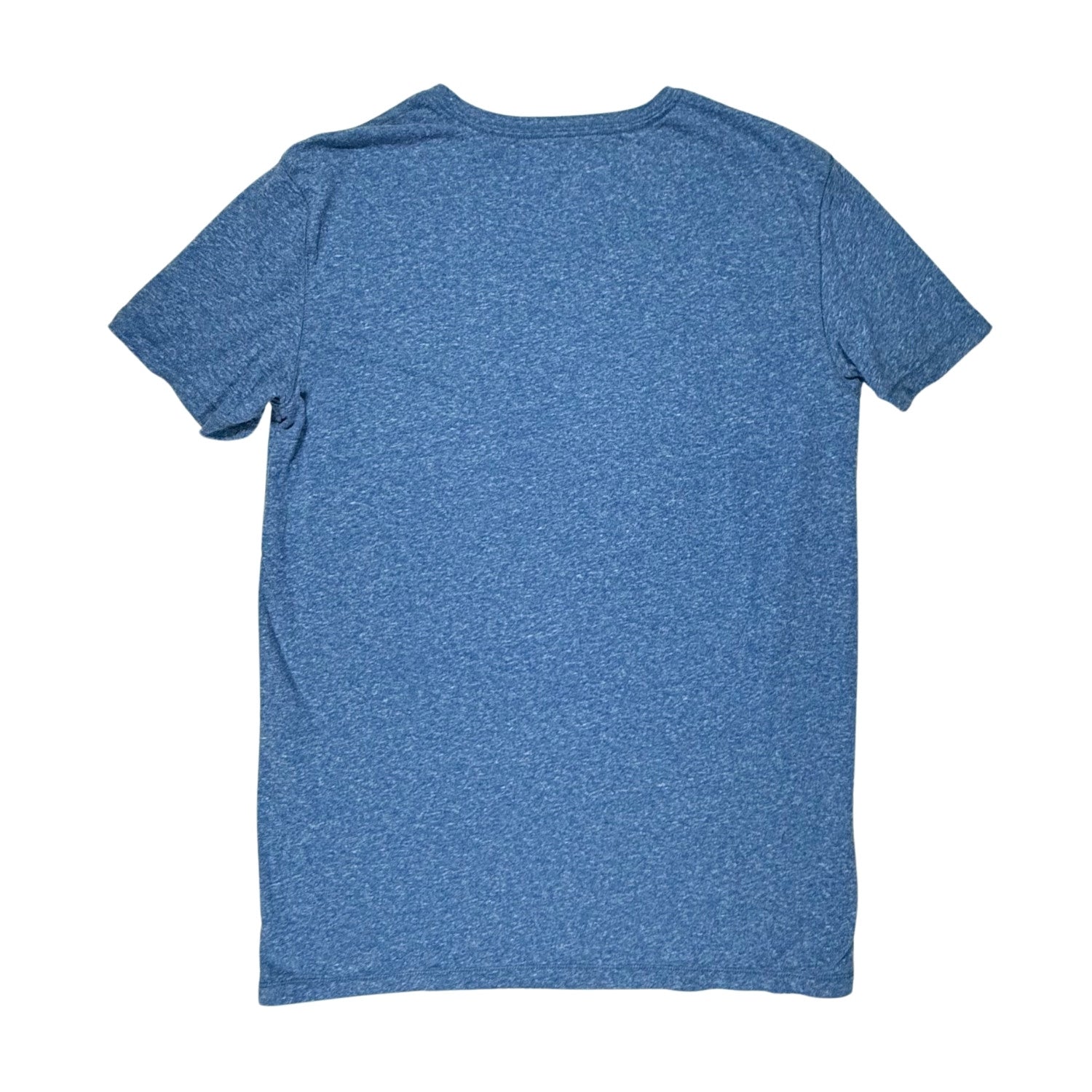 Mens American Eagle heather blue V-neck t-shirt back view