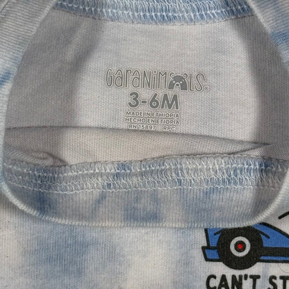 Baby Boy 3–6 Months T-Shirt Lot of 3 | Garanimals Graphic Tees Yellow Gray Blue