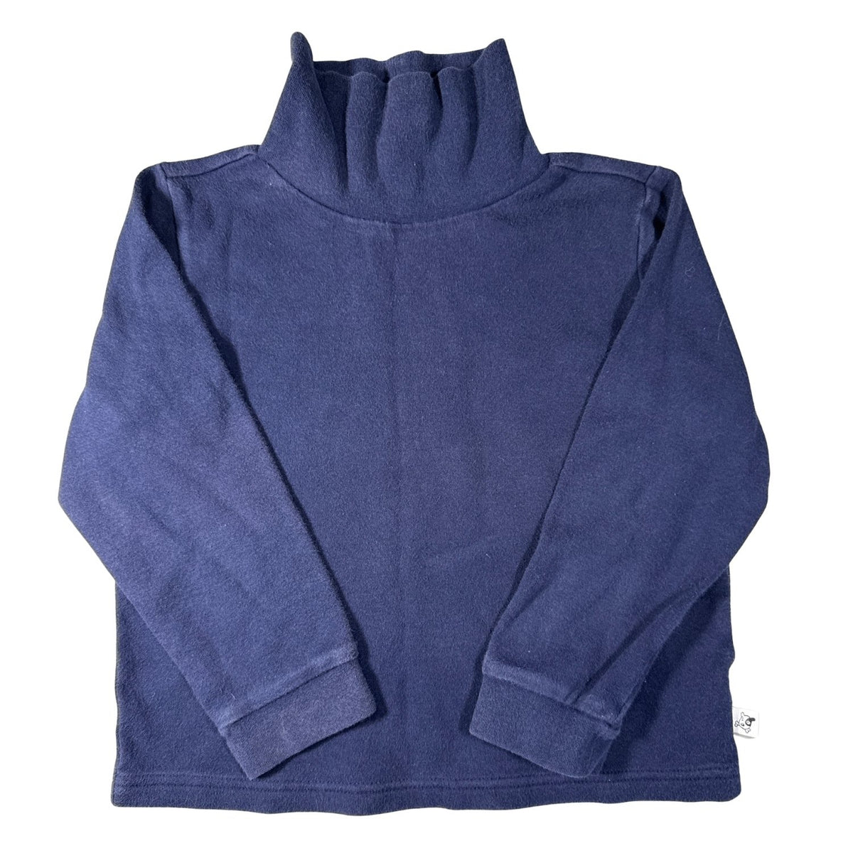 Sprockets boys’ size 5T solid blue long-sleeve turtleneck shirt.