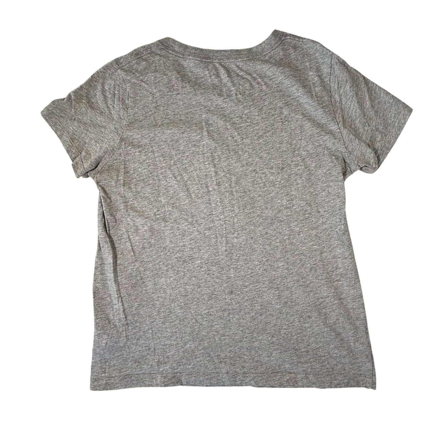Gray Converse short sleeve shirt back view