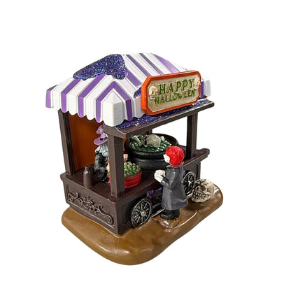 Halloween Spooky Village Witches Shop LED Decor | Animated Light-Up Collectible
