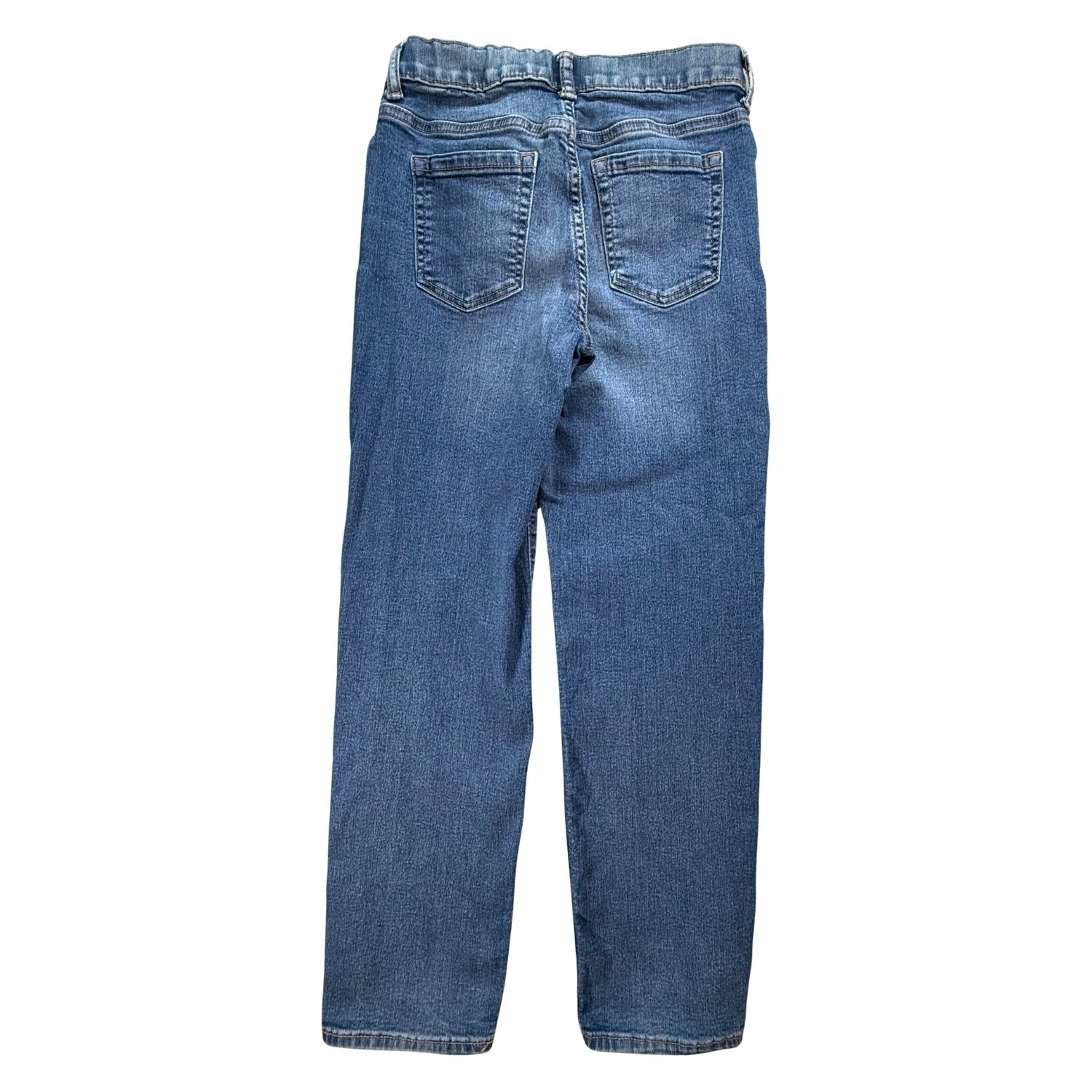 Back view of Old Navy boys size 10 Karate Slim jeans with back pockets