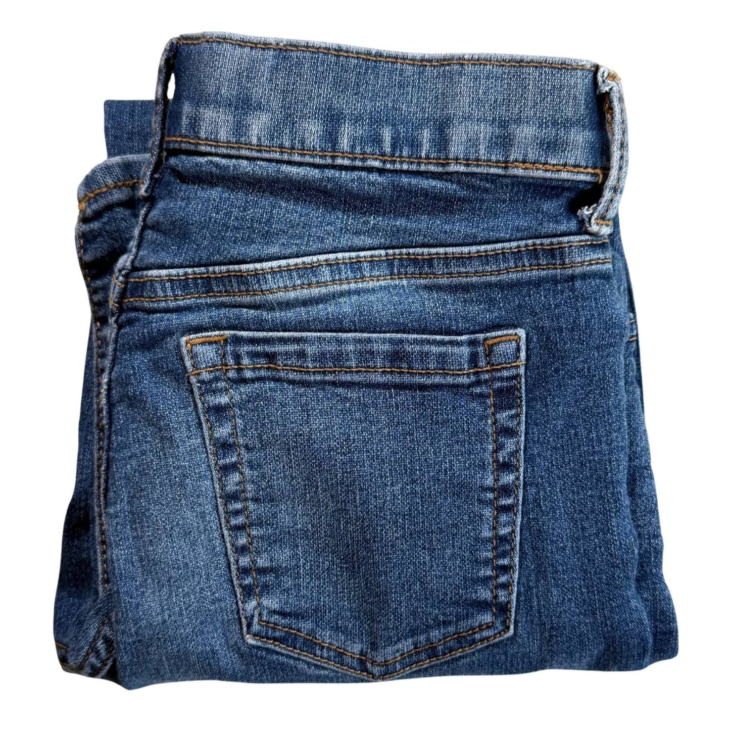 Folded Old Navy boys size 10 Karate Slim medium wash blue jeans