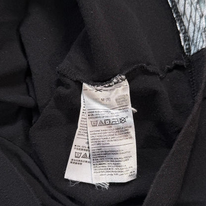 Old Navy boys size 8 black long sleeve shirt material and care tag