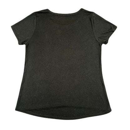 Harry Potter Mischief Managed Black Graphic Tee (Est. Orig. Retail Price $20.00) Size: Big Girl Size XL - 16 Color: Black Print: Silver and White Graphic, "Mischief Managed, I solemnly swear I am Up To No Good" Features: Short sleeve Material: 66% Polyester, 34% Rayon Condition: Gently Used, minor pilling (easily remove with fabric shaver) back - Our Families Attic