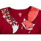 Wonder Nation Red Fox Graphic T-Shirt  Est. Orig. Retail Price $6.48  Girls Size XL 14-16  Color: Deep Red  Print: Cute fox & flowers  Features: Short sleeve  Material: 60% Cotton 40% Polyester   Condition:  Gently Used neckline - Our Families Attic