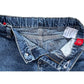Pre-Owned Wrangler Authentic Issue Adjustable Waist Utility Jeans Size: Big boy size 8 Regular Color: Medium Stonewash Features: Adjustable waist Button & Zipper closure 6-pocket utility design Regular fit Condition: Great gently used condition Measurements: Waist: 24" Inseam: 21" Rise: 8" Total length: 28.5" - Our Families Attic